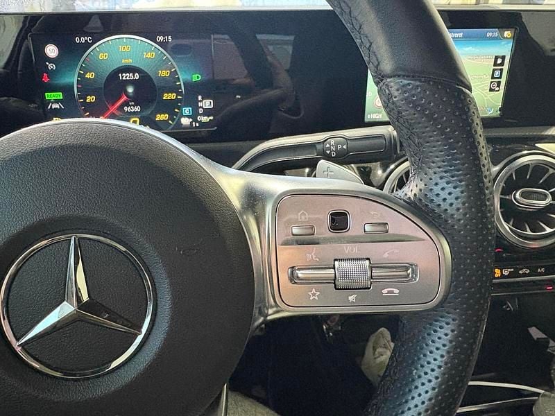 Brugt Mercedes A250 AMG line 218 HK (160 kW) 2020 Sort Hatchback