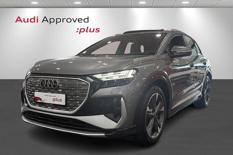 Gråmetal Brugt 2024 Audi Q4 e-tron SUV | 419.900 kr. - Billede 1/4