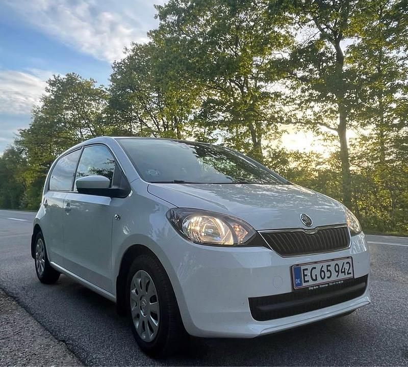 Hvid Brugt 2013 Skoda Citigo Hatchback | 60.000 kr. (Fair pris) - Billede 1/4