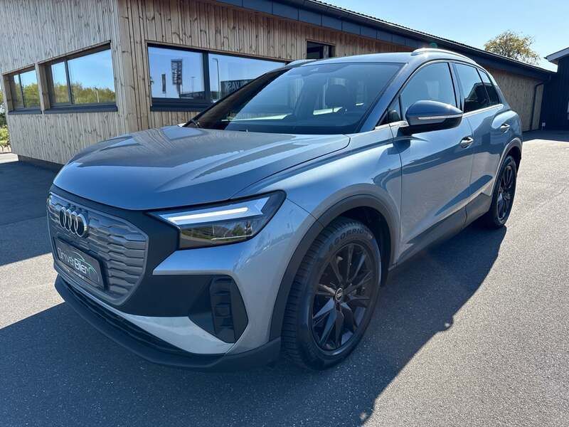 Lysblåmetal Brugt 2022 Audi Q4 e-tron SUV | 249.900 kr. (God pris) - Billede 1/4