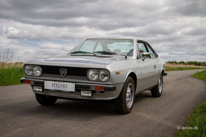 Sølv Brugt 1977 Lancia Beta Coupe | 159.000 kr. - Billede 1/4