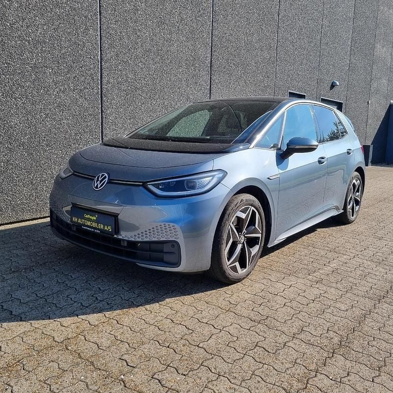 Lysblåmetal Brugt 2021 VW ID.3 Hatchback | 179.900 kr. (Dyr) - Billede 1/4