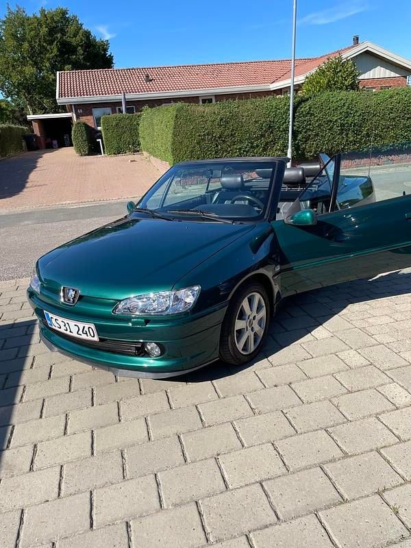 Grøn Brugt 2000 Peugeot 306 Cabriolet | 49.500 kr. - Billede 1/4