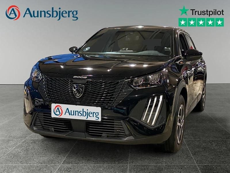 Sort Brugt 2025 Peugeot e-2008 Style SUV | 194.500 kr. (God pris) - Billede 1/4