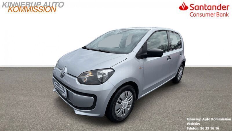 Sølv Brugt 2013 VW up! Hatchback | 44.900 kr. (God pris) - Billede 1/4
