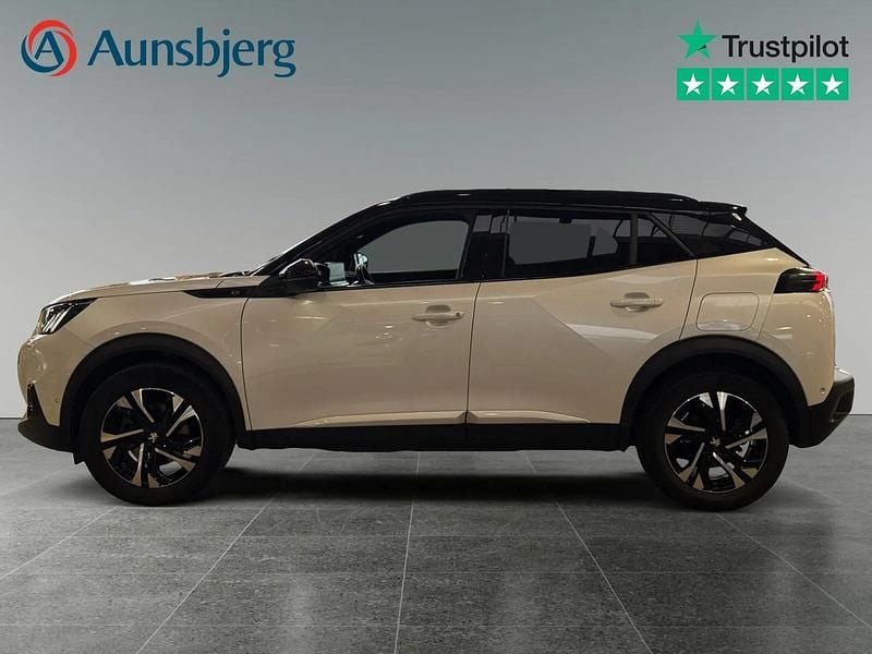 Brugt Peugeot e-2008 GTi 100 kW (136 HK) 2021 Hvid SUV