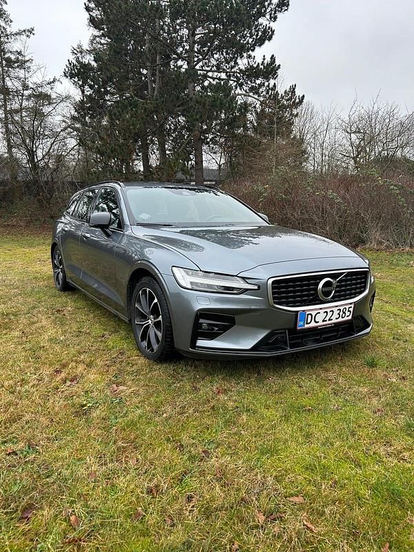 Gråmetal Brugt 2019 Volvo V60 R-Design Stationcar | 194.900 kr. (Super pris) - Billede 1/4