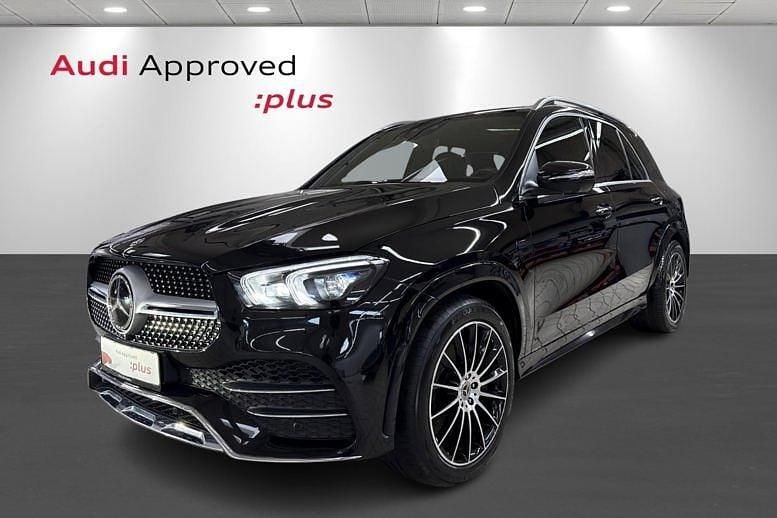 Sortmetal Brugt 2020 Mercedes GLE350 AMG line SUV | 679.900 kr. - Billede 1/4