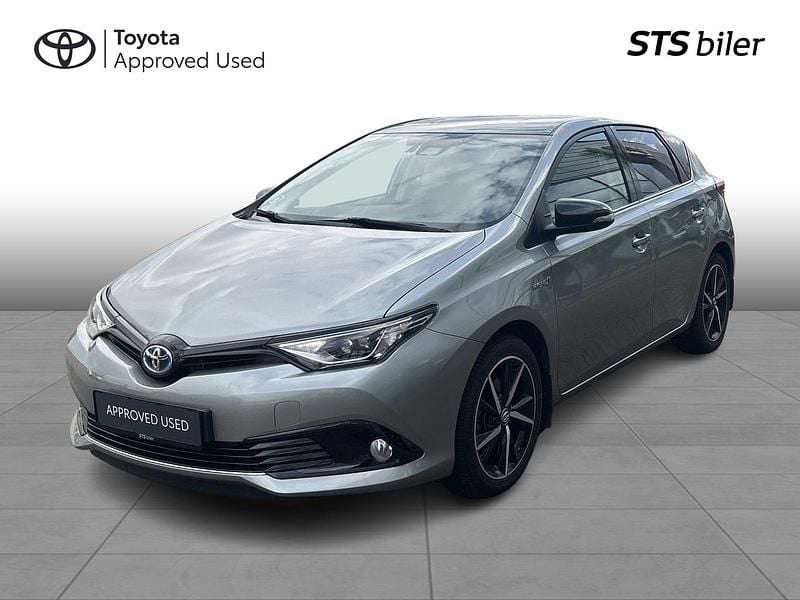 2qtgranite grey/night sky bla Brugt 2018 Toyota Auris Hybrid Hatchback | 134.900 kr. (God pris) - Billede 1/3