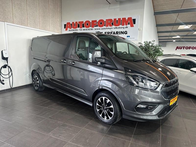 Gråmetal Brugt 2022 Ford Transit Custom Sport Van | 229.900 kr. - Billede 1/4