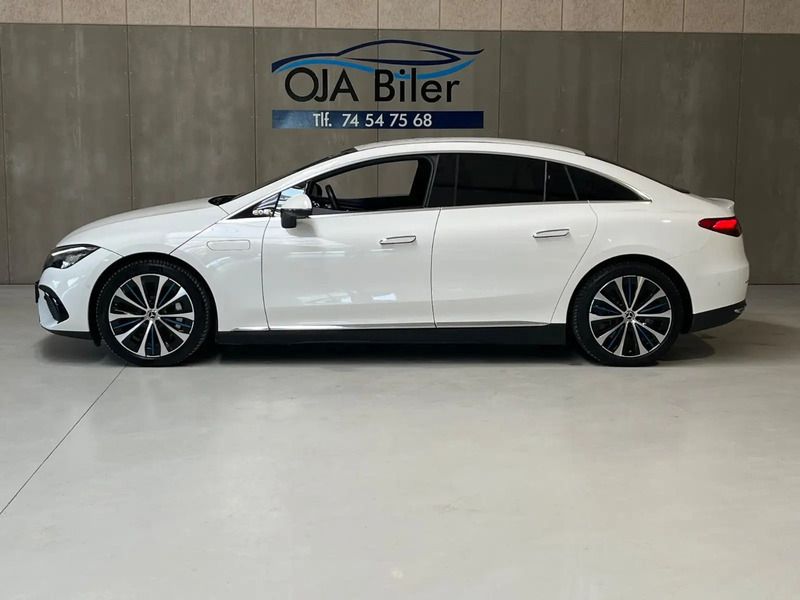 Brugt Mercedes EQE300 Electric Art 180 kW (245 HK) 2023 Hvid Sedan