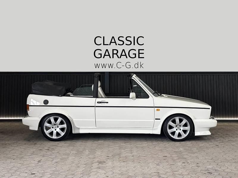 Hvid Brugt 1992 VW Golf III Cabriolet | 129.900 kr. - Billede 1/1