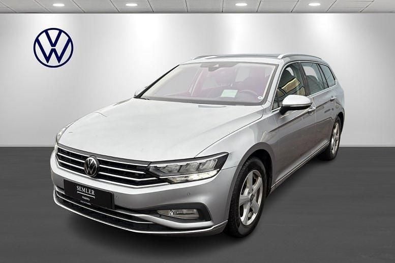 Sølvmetal Brugt 2021 VW Passat Pro Stationcar | 269.900 kr. (Fair pris) - Billede 1/4