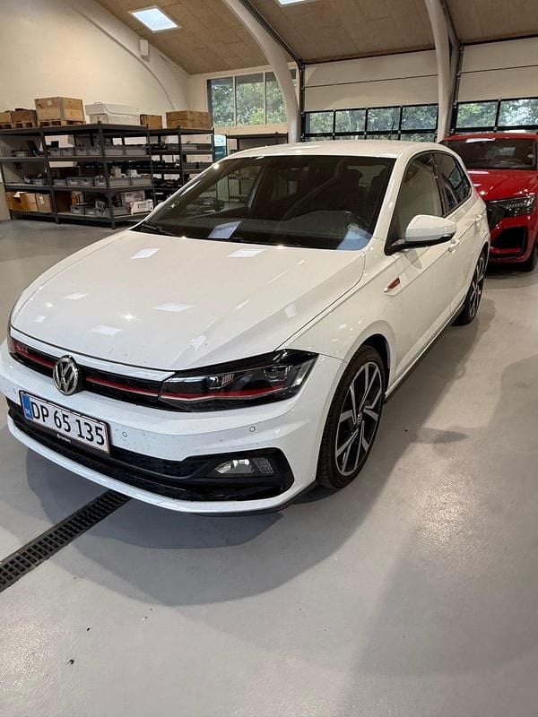 Hvid Brugt 2019 VW Polo GTI Hatchback | 179.500 kr. (God pris) - Billede 1/4
