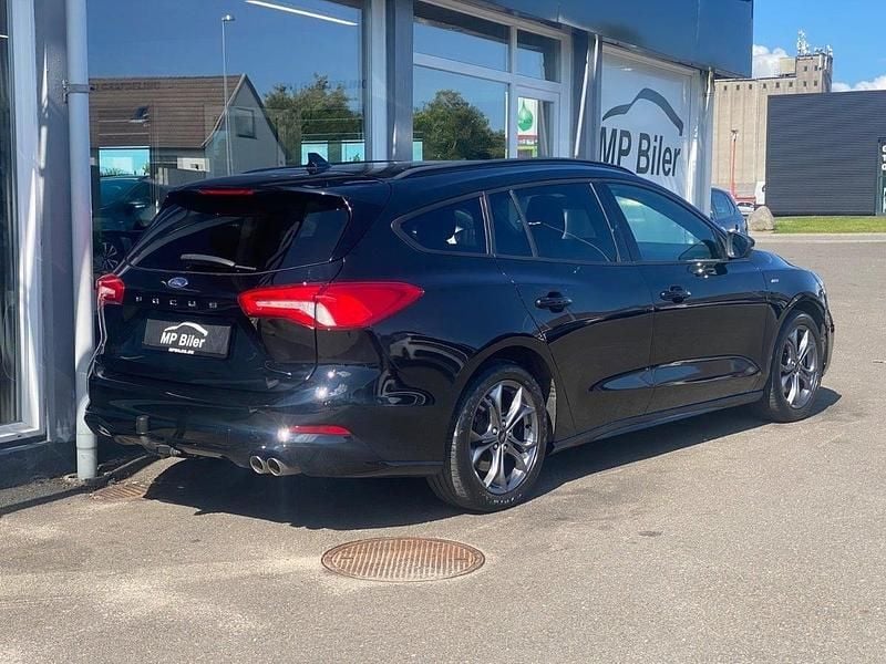 Brugt Ford Focus ST-Line 125 HK (91 kW) 2019 Sort Stationcar