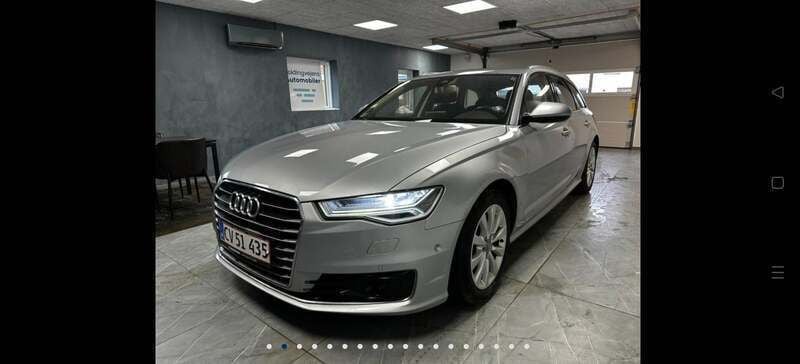 Sølvmetal Brugt 2015 Audi A6 Stationcar | 219.900 kr. (Fair pris) - Billede 1/3