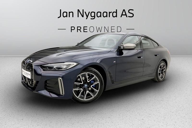 Mørkblåmetal Brugt 2022 BMW i4 Sedan | 419.000 kr. (Fair pris) - Billede 1/3