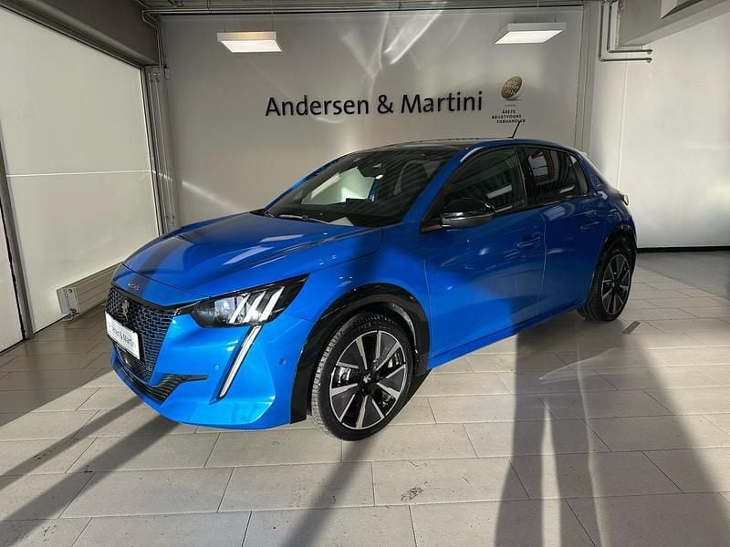 Blaametal Brugt 2022 Peugeot e-208 GTi Hatchback | 144.400 kr. (Fair pris) - Billede 1/4