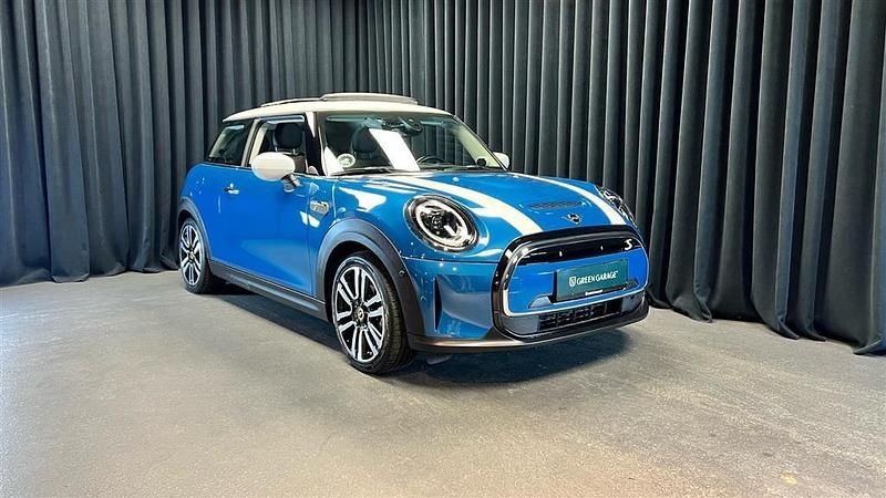 Brugt Mini Cooper SE 135 kW (184 HK) 2022 Island blue metallic Hatchback