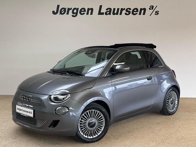 Gråmetal Brugt 2023 Fiat 500e Icon Cabriolet | 149.800 kr. (Fair pris) - Billede 1/4