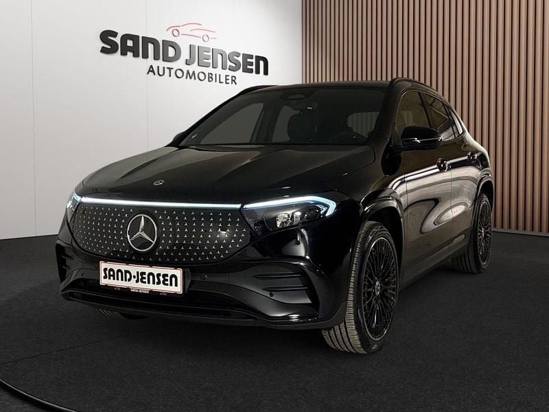 Brugt Mercedes EQA350 AMG line 214 kW (292 HK) 2024 Sort SUV