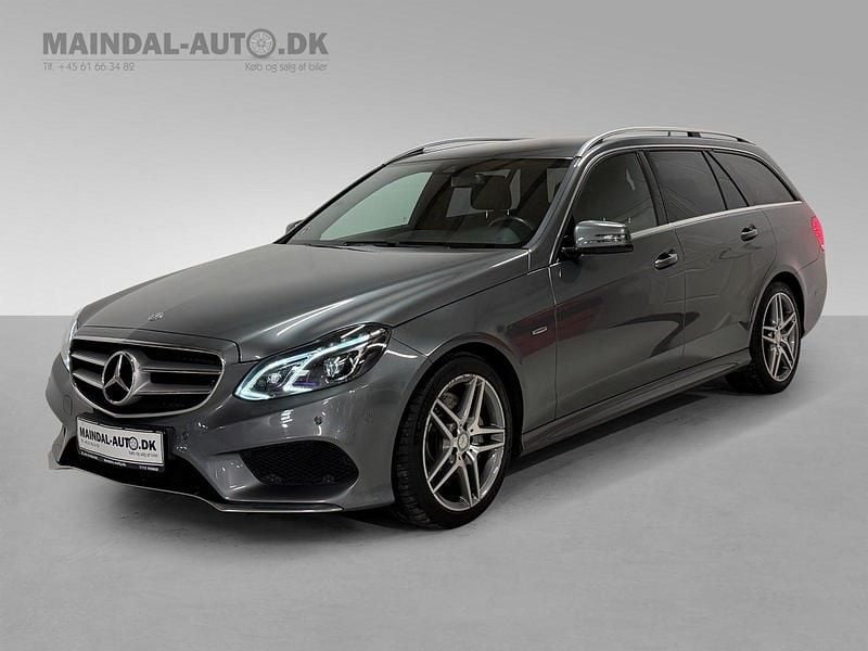 Brugt 2016 Mercedes E400 AMG line Stationcar | 319.900 kr. - Billede 1/4