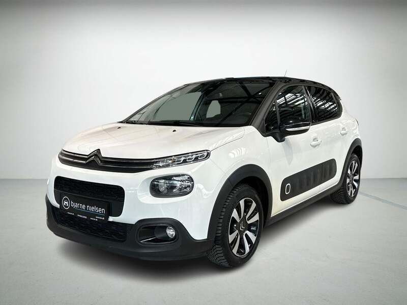Hvid Brugt 2020 Citroën C3 Hatchback | 89.900 kr. (Fair pris) - Billede 1/4