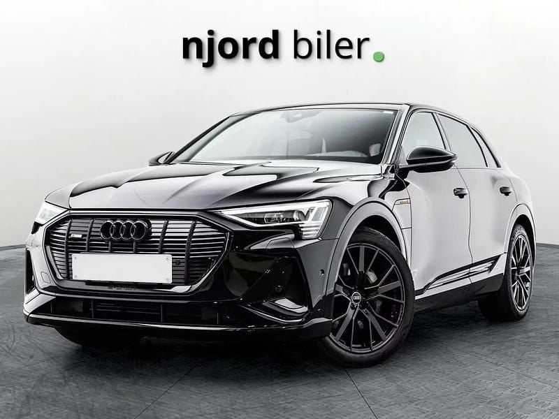 Brugt Audi e-tron S-Line 300 kW (408 HK) 2019 Sort SUV
