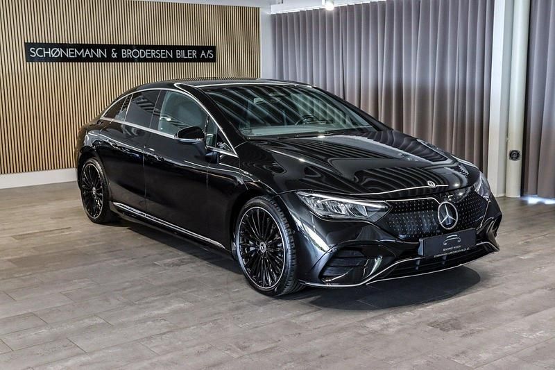 Sortmetal Brugt 2024 Mercedes EQE350 AMG Sedan | 499.900 kr. (Lidt for dyr) - Billede 1/4