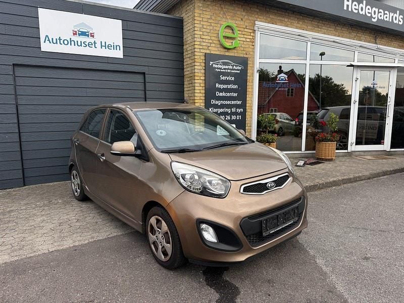 Brunmetal Brugt 2011 Kia Picanto Exclusive Hatchback | 36.800 kr. (Fair pris) - Billede 1/4