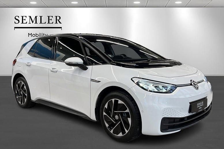 Brugt VW ID.3 Pro Performance 150 kW (204 HK) 2022 Hvidmetal Hatchback