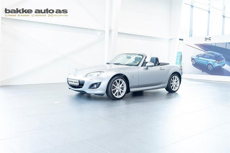 Brugt Mazda MX5 160 HK (117 kW) 2011 Sølvmetal Cabriolet