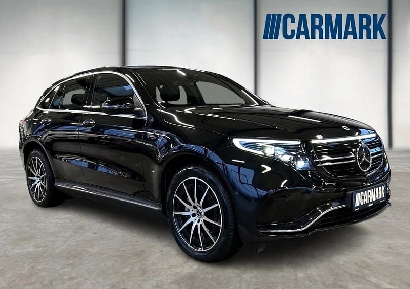 Sort Brugt 2021 Mercedes EQC400 AMG line SUV | 329.900 kr. (Super pris) - Billede 1/4