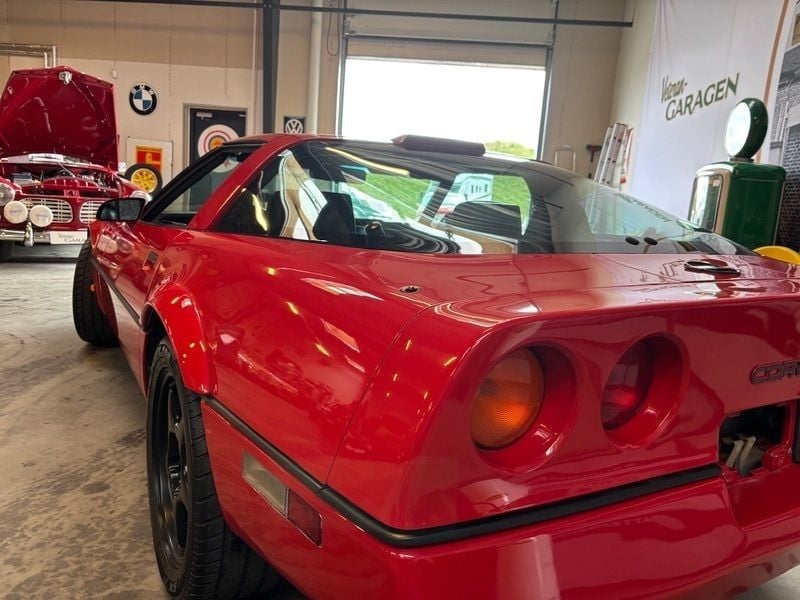 Brugt Chevrolet Corvette C4 1990 Rød