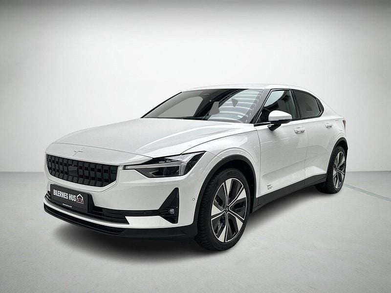 Hvidmetal Brugt 2024 Polestar 2 Sedan | 254.900 kr. (Fair pris) - Billede 1/4