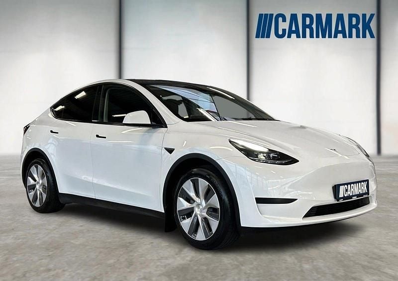 Hvid Brugt 2023 Tesla Model Y RWD SUV | 234.900 kr. (God pris) - Billede 1/4