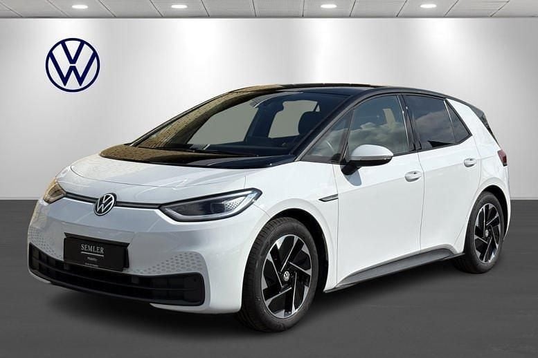 Hvid Brugt 2023 VW ID.3 Pro Performance Hatchback | 189.900 kr. (Fair pris) - Billede 1/4