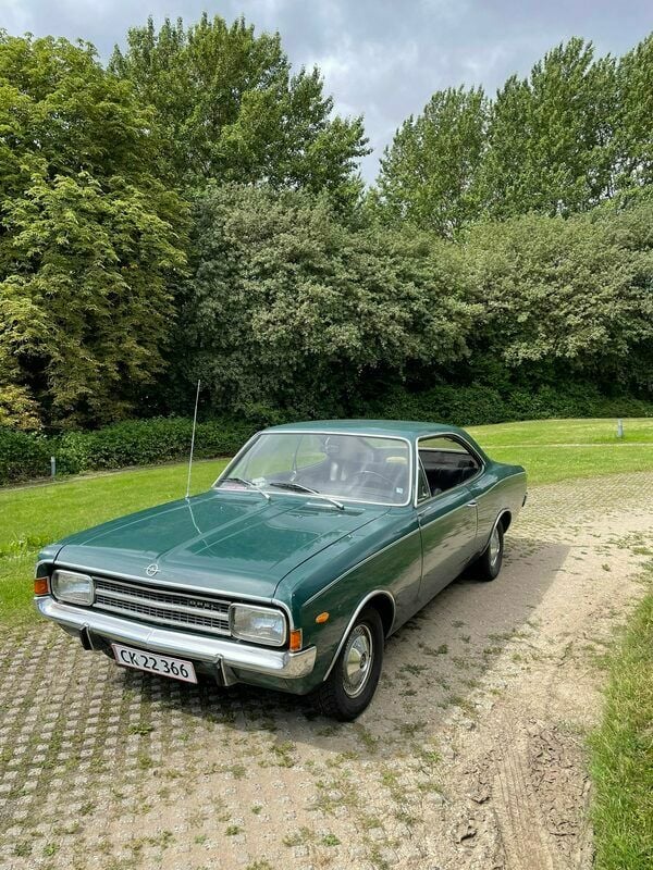 Brugt Opel Rekord 90 HK (66 kW) 1967 Grøn Coupe