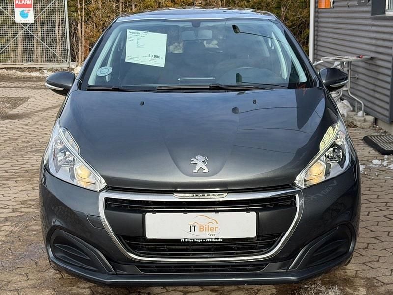 Brugt Peugeot 208 Desire Sky 100 HK (73 kW) 2017 Koksmetal Hatchback