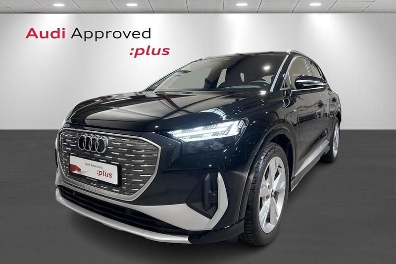 Sortmetal Brugt 2024 Audi Q4 e-tron Comfort SUV | 454.900 kr. - Billede 1/4