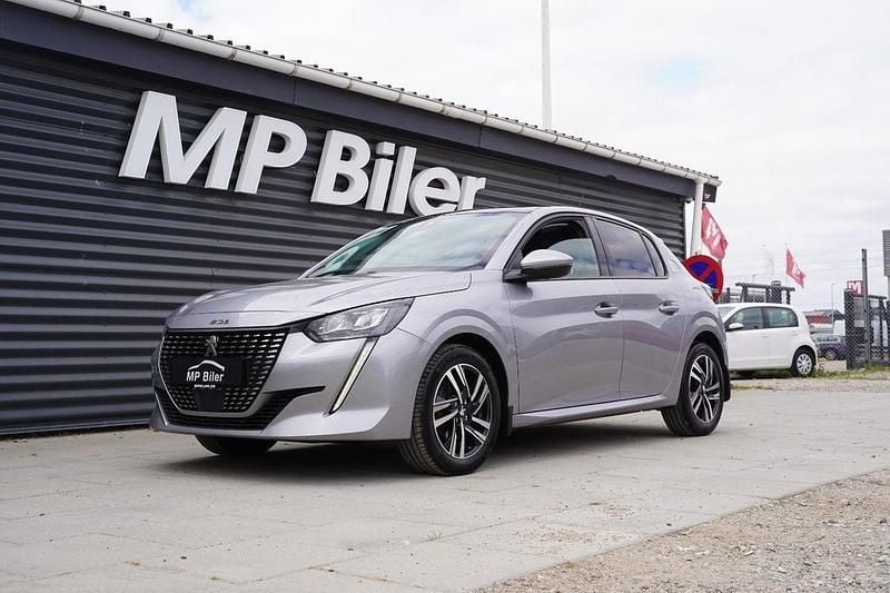 Gråmetal Brugt 2020 Peugeot 208 Allure Sky Hatchback | 89.900 kr. (Fair pris) - Billede 1/4