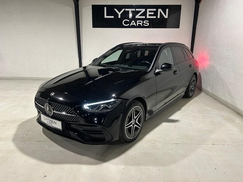 Brugt Mercedes C300e AMG line 313 HK (230 kW) 2022 Sortmetal Stationcar