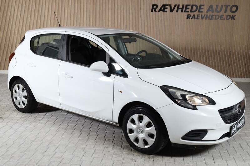 Hvid Brugt 2016 Opel Corsa Enjoy Hatchback | 62.900 kr. (Fair pris) - Billede 1/4
