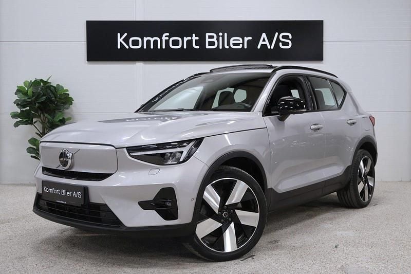 Sølvmetal Brugt 2022 Volvo XC40 Ultimate SUV | 249.800 kr. (God pris) - Billede 1/4
