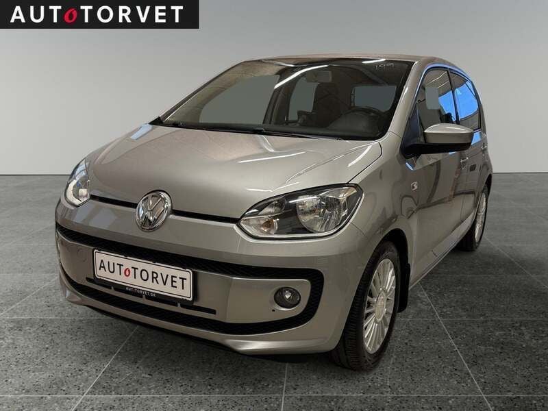 Sølvmetal Brugt 2014 VW up! high up! Hatchback | 59.700 kr. (Lidt for dyr) - Billede 1/4