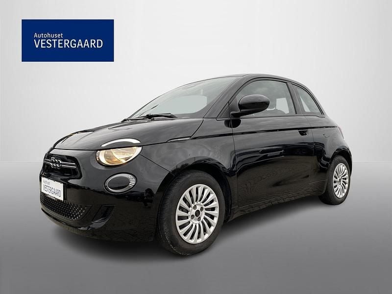 Sort Brugt 2022 Fiat 500e Action Hatchback | 98.800 kr. (Fair pris) - Billede 1/4