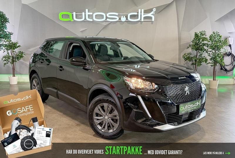 Sort Brugt 2021 Peugeot e-2008 Active SUV | 114.000 kr. (Fair pris) - Billede 1/3