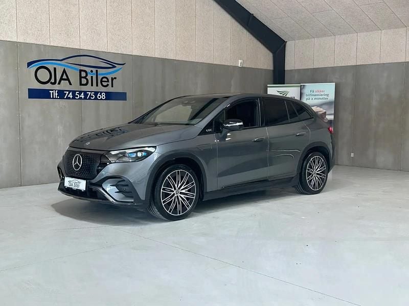 Sølvmetal Brugt 2024 Mercedes EQE350 SUV AMG Line Premium Plus SUV | 739.900 kr. - Billede 1/4
