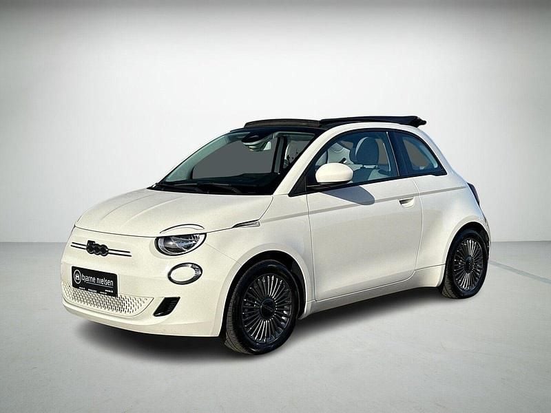 Brugt Fiat 500e Icon 86 kW (118 HK) 2022 Hvid Cabriolet
