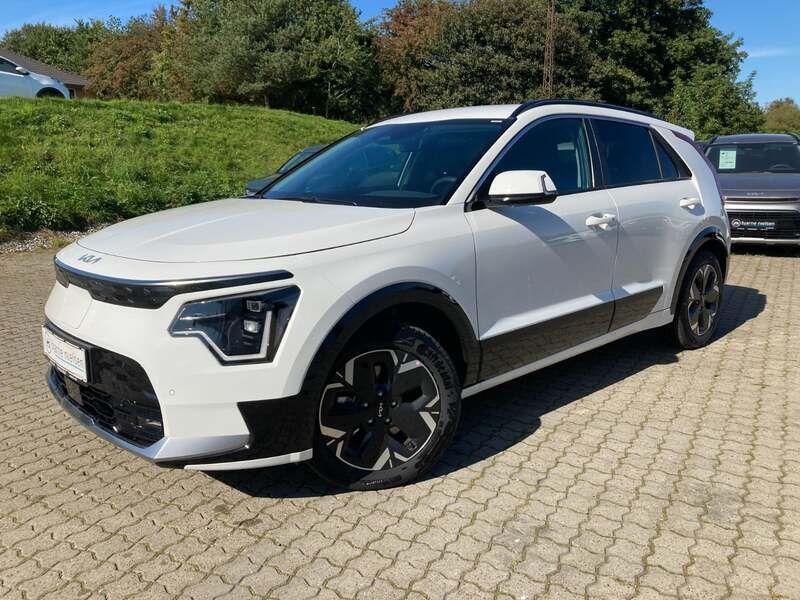 Hvid Brugt 2023 Kia e-Niro SUV | 310.000 kr. - Billede 1/4